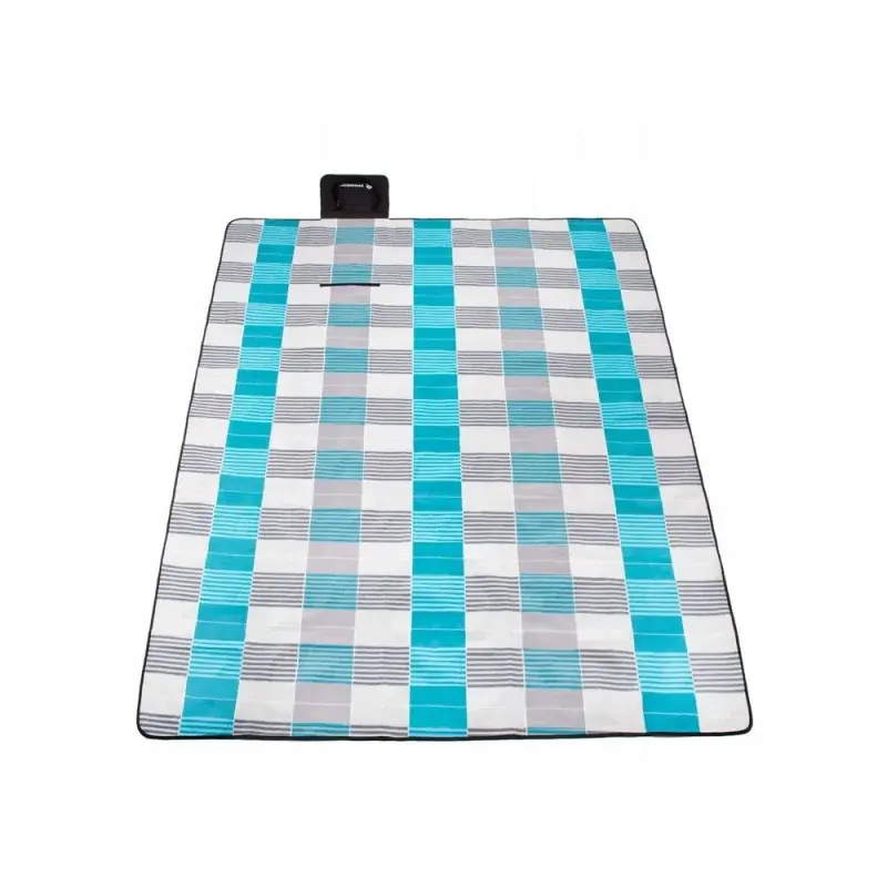 Pikniková deka 300x200 cm SPRINGOS PM022 modro-šedá Tovární Cena