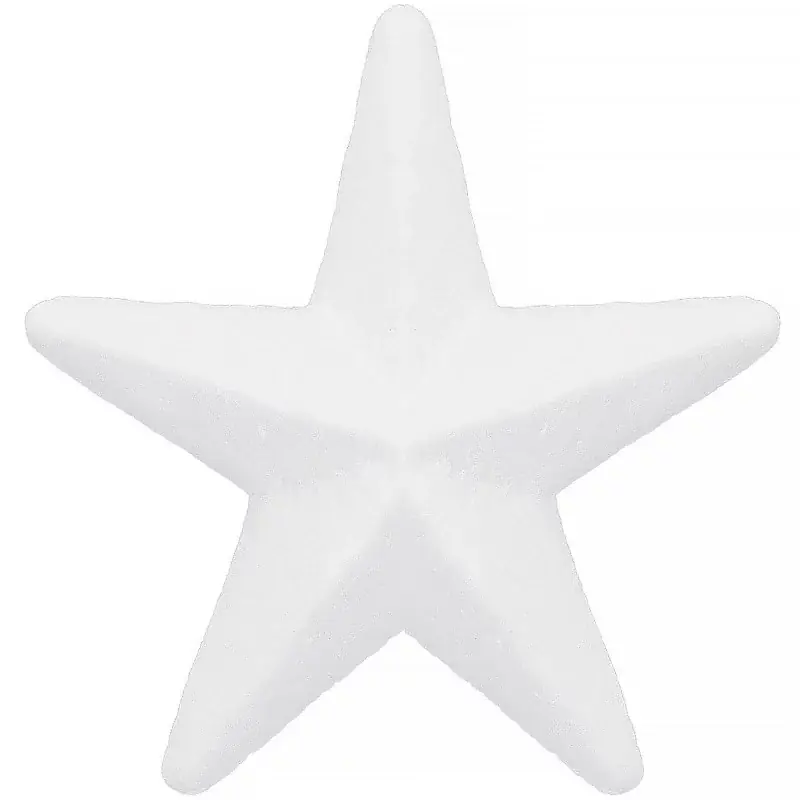 Polystyrenová hvězda - 12 cm, bílá SPRINGOS CA0235 Originální