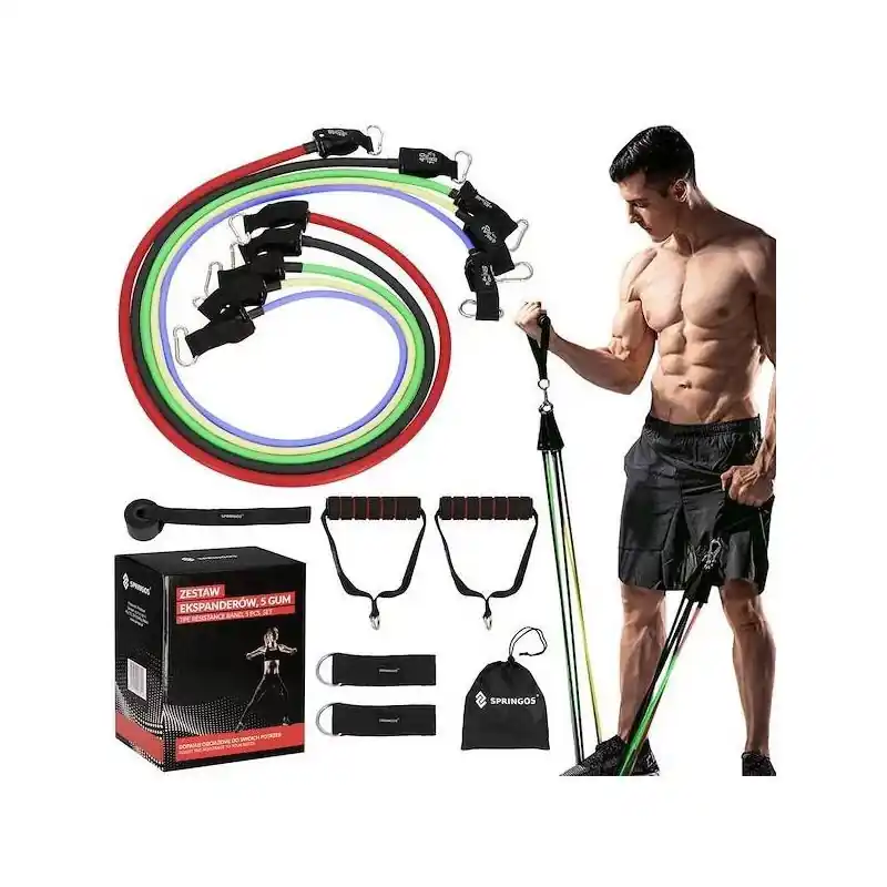 Expandér set SPRINGOS X-TREME multicolor Sezónní Sleva
