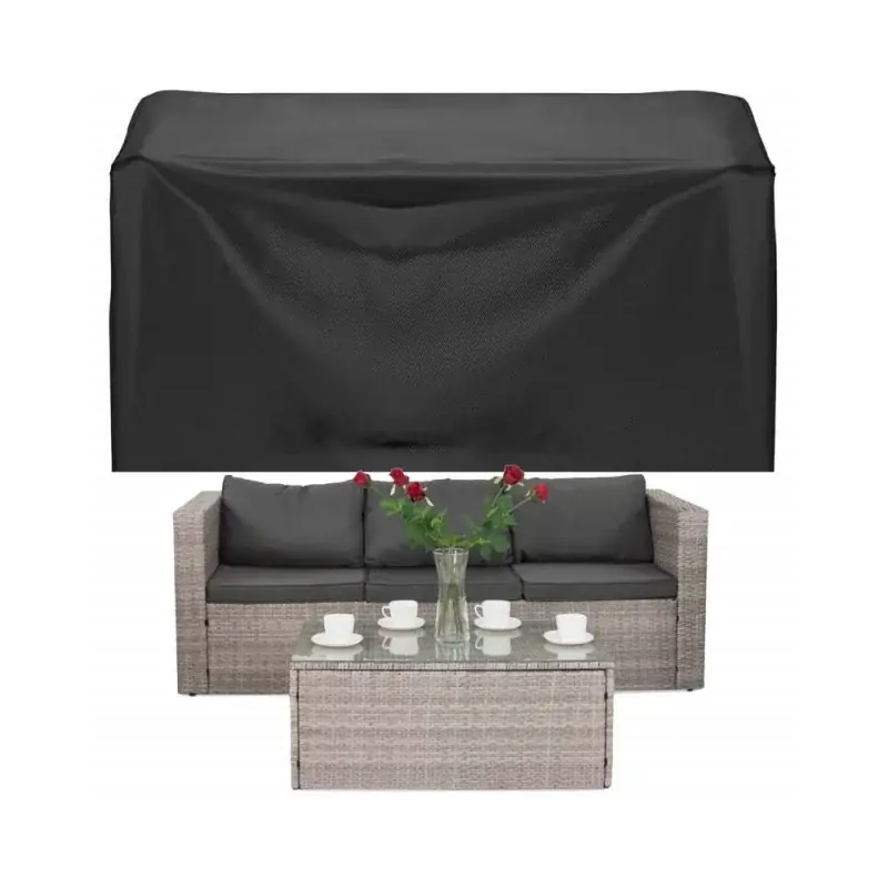 Kryt na zahradní nábytek 242x162x100 cm, černý SPRINGOS EXTERIO Nakupujte Hned
