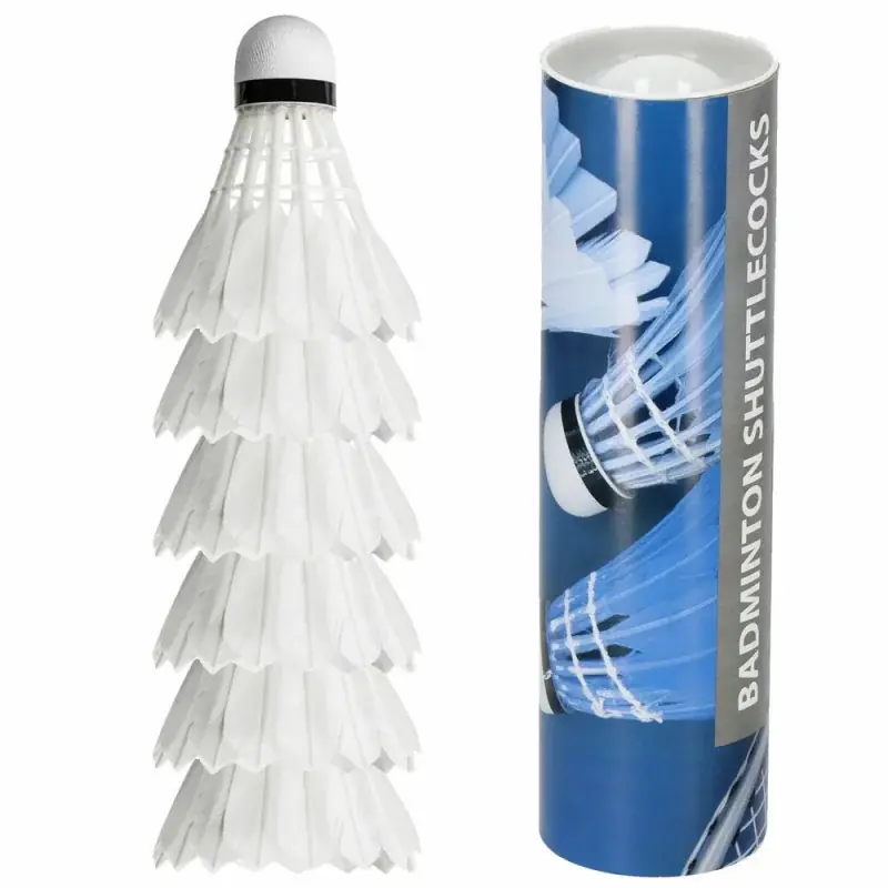 Akce Badmintonové míčky 6ks, péřové SPRINGOS KG0009