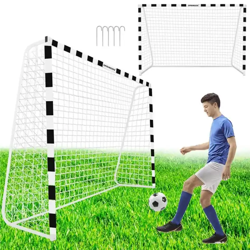 Přímo Od Výrobce Branka na fotbal 300x200x90 cm SPRINGOS SG0011