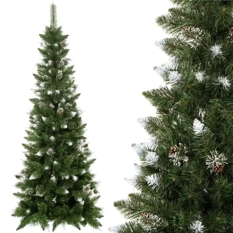 Víkendová Akce Vánoční stromek Borovice Slim diamantová 250 cm