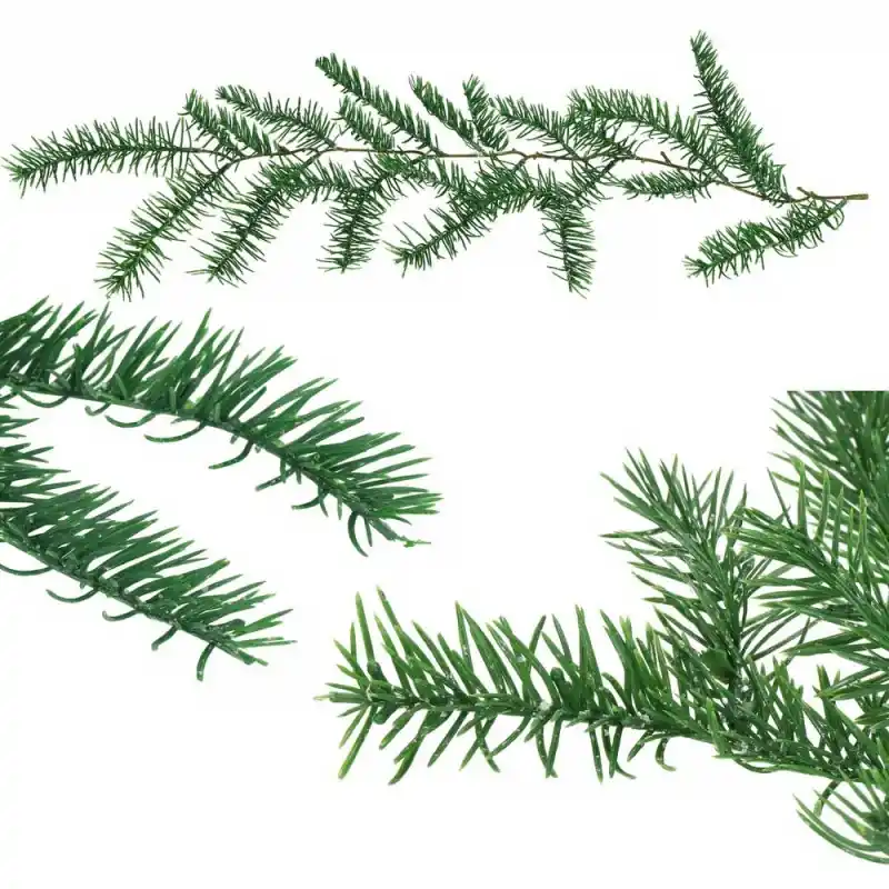 Umělá větvička smrku 58cm zelená, vánoční dekorace Nová Kolekce