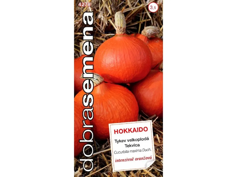 Tykev plazivá Hokkaido 1,5g - DOBRÁ SEMENA Poslední Šance