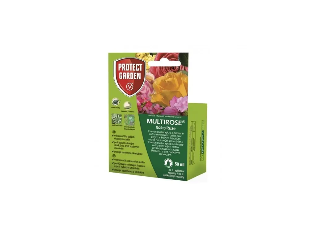Fungicid Protect Garden MULTIROSE 50ml Horká Nabídka