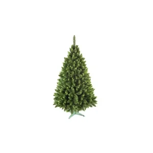 Stromek JEDLE umělý vánoční se zelenými konci + stojan 220cm Horká Nabídka