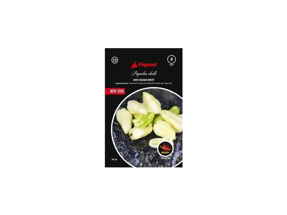 Víkendová Akce Paprička chilli BHUT JOLOKIA WHITE
