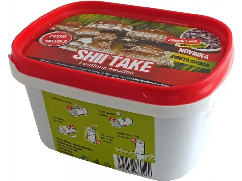 Sadba - Shii Take 450 ml, zrnitá sadba Zlevněný
