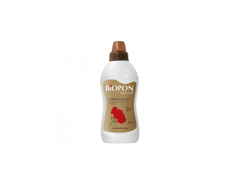 Akční Cena Bopon - Natural Vermikompost na muškáty a balkonové rostliny 500 ml