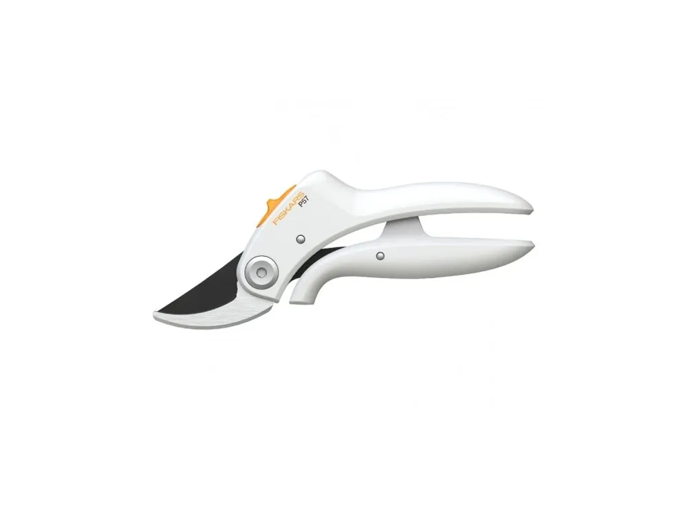 Zlevněný Nůžky FISKARS BYPASS PRUNER WHITE P57 dvousečné 1026916