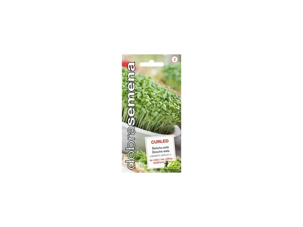 Řeřicha setá - Curled 5g - Dobrá semena Přímo Od Výrobce
