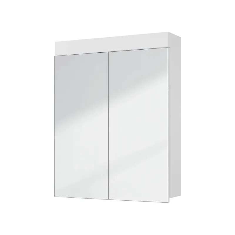 Koupelnová zrcadlová skříňka Luna Bílá 60 x 77 cm Vicco Značkový