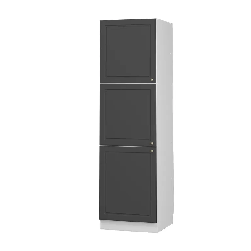 Vrácení Zdarma Skříňka na vestavěnou troubu Fame-Line Anthrazit-Gold Landhaus 60 cm Vicco