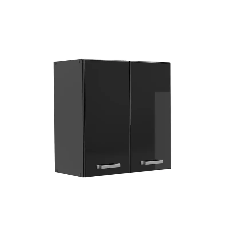 Koupit Online Věšák na stěnu R-Line Černý vysoký lesk 60 cm Vicco