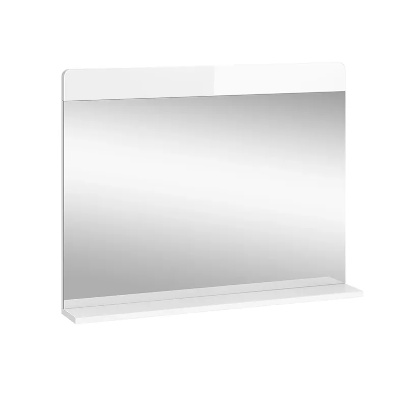 Koupelnové zrcadlo Izan Bílá 80.1 x 62 cm s policí Vicco Omezená Nabídka