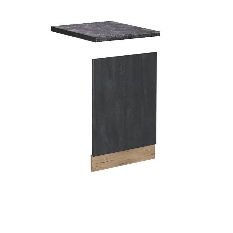 Expresní Doručení Přední panel R-Line Černý beton 45 cm PD Antracit Vicco