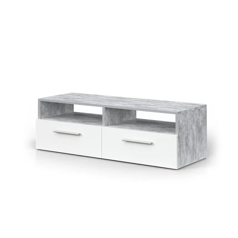 Vysoce Kvalitní Nízký nábytek pod televizi Diego Beton 95 x 38 cm Vicco