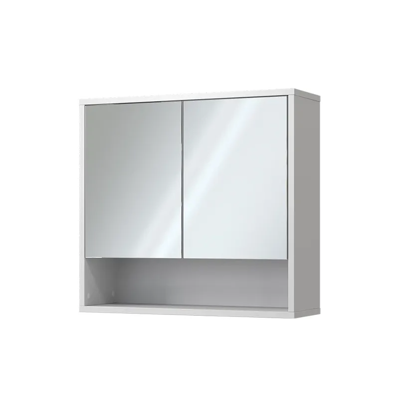 Pouze Dnes Koupelnová zrcadlová skříňka Eliza Bílá 70 x 65 cm se 2 dveřmi Vicco