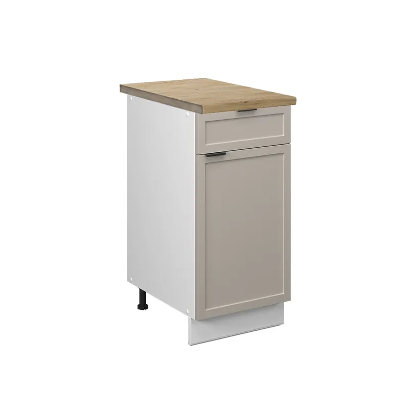Spodní skříňka kuchyňské linky Fame-Line GreyBeige 40 cm , PD Dub Vicco Nakupujte Hned