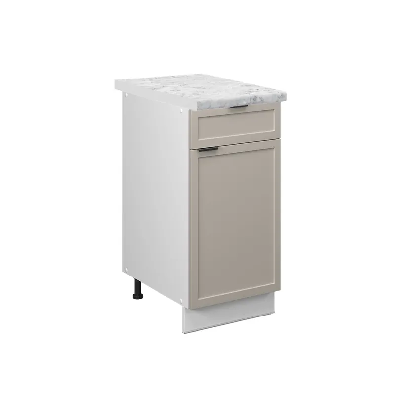 Spodní skříňka kuchyňské linky Fame-Line GreyBeige 40 cm , PD Mramor Vicco Tovární Cena