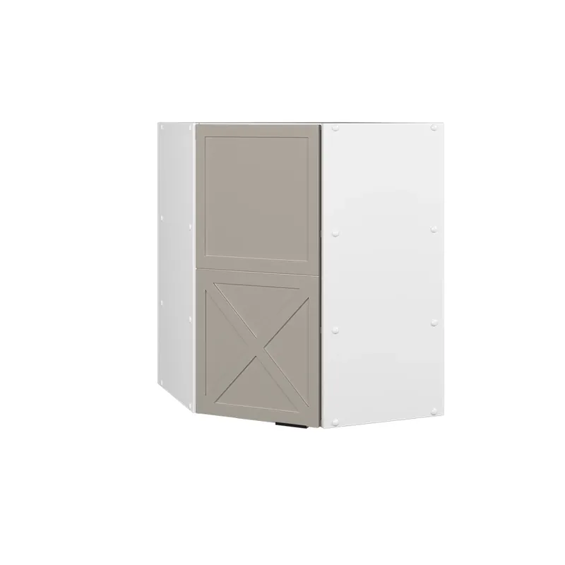 Víkendová Akce Rohový věšák na stěnu Fame-Line GreyBeige 57 cm Vicco