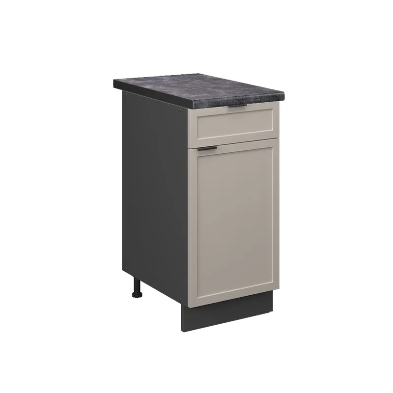 Akční Cena Spodní skříňka kuchyňské linky Fame-Line GreyBeige 40 cm , PD Antracit Vicco