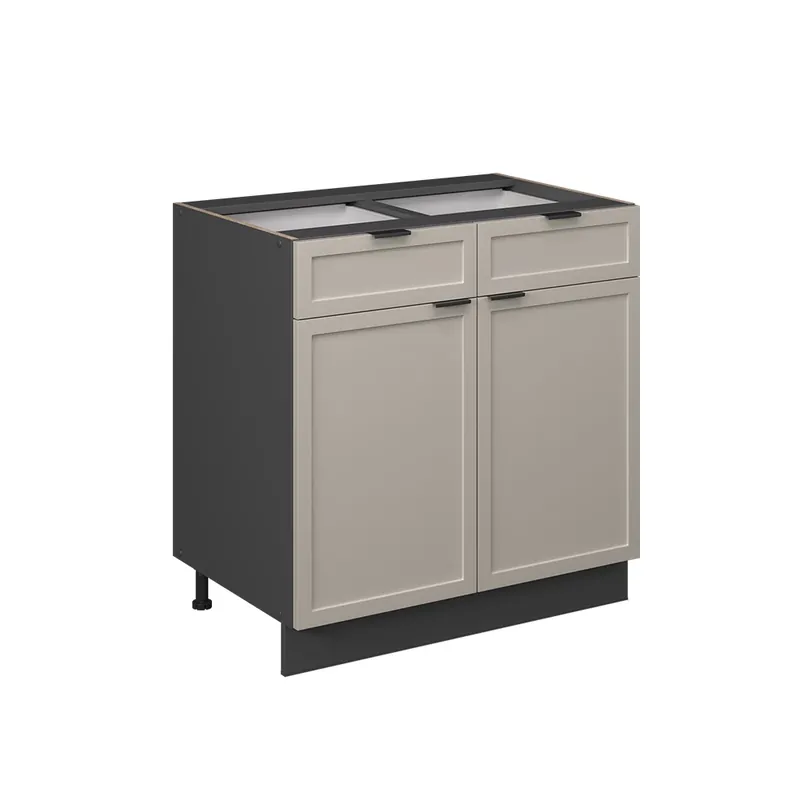 Jen Po Omezenou Doba Spodní skříňka kuchyňské linky Fame-Line GreyBeige 80 cm bez pracovní desky Vicco
