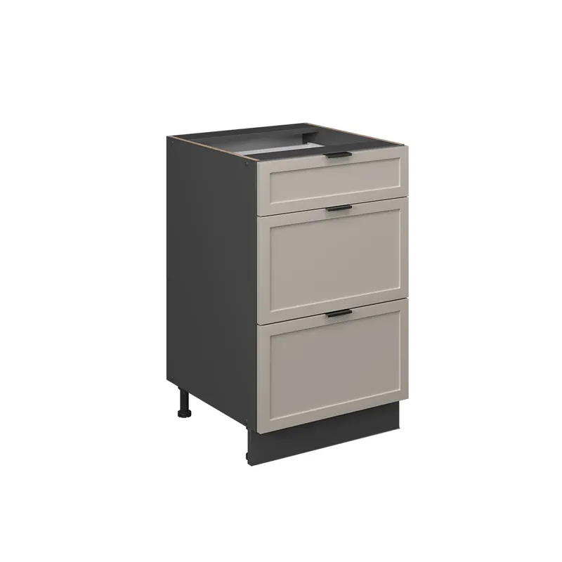 Spodní skříňka kuchyňské linky Fame-Line GreyBeige 50 cm bez pracovní desky Vicco Cenově Výhodný
