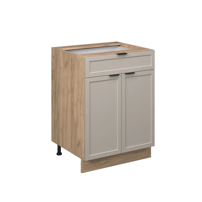 Pouze Dnes Spodní skříňka kuchyňské linky Fame-Line GreyBeige 60 cm se zásuvkou, bez pracovní desky Vicco