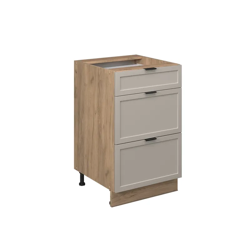 Must-Have Spodní skříňka kuchyňské linky Fame-Line GreyBeige 50 cm bez pracovní desky Vicco