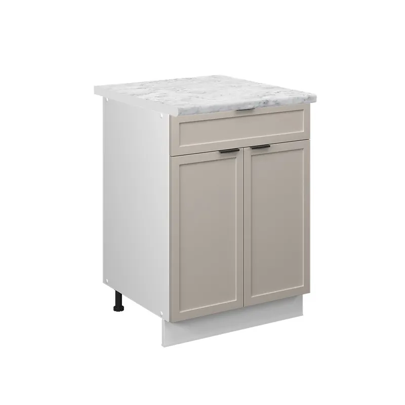 Spodní skříňka kuchyňské linky Fame-Line GreyBeige 60 cm se zásuvkou, PD Mramor Vicco Originální