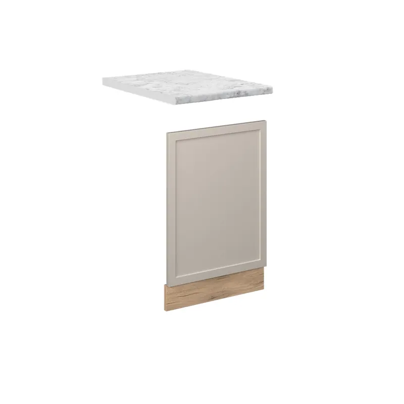 Sleva Přední panel Fame-Line GreyBeige 45 cm , PD Mramor Vicco