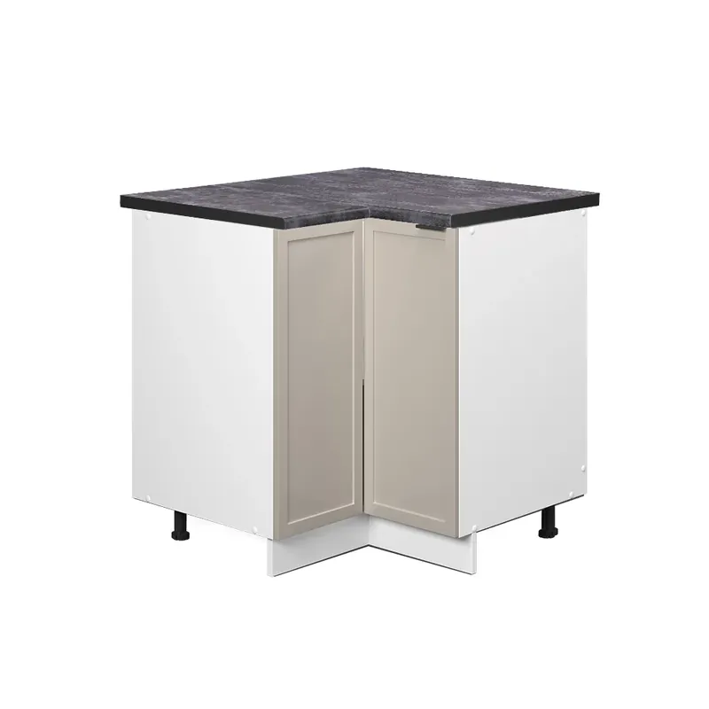 Sezónní Sleva Rohová skříňka Fame-Line GreyBeige 80.5 cm , PD Antracit Vicco
