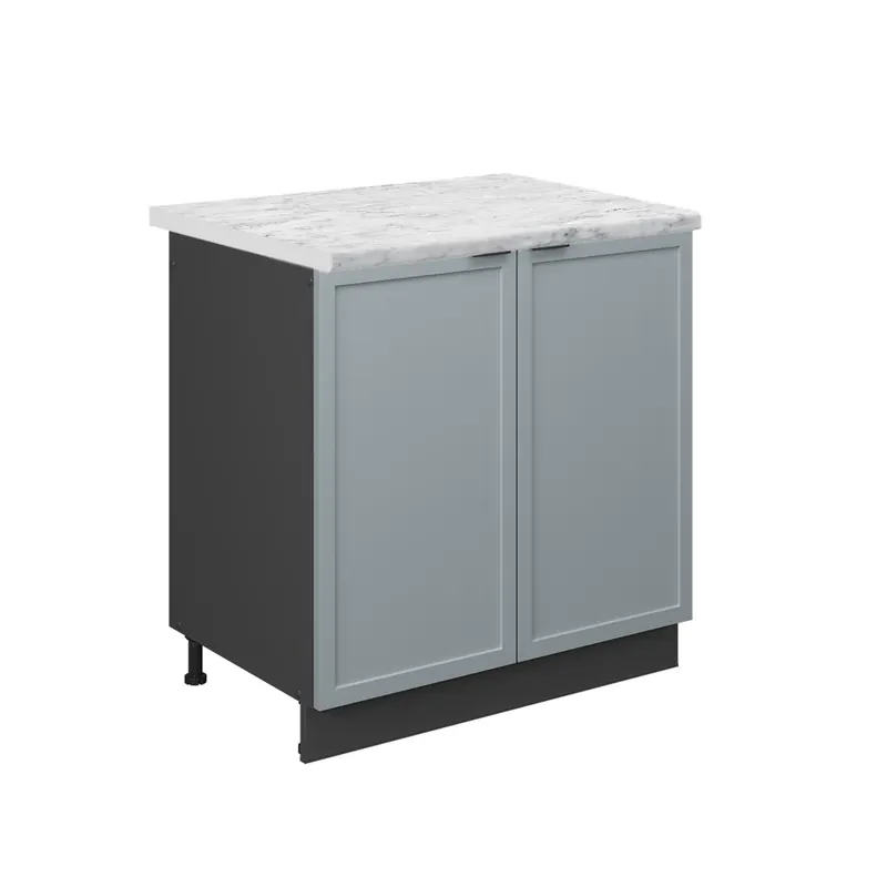 Odeslání Ihned Skříňka pod dřez Fame-Line Světle modrošedá 80 cm , PD Mramor Vicco