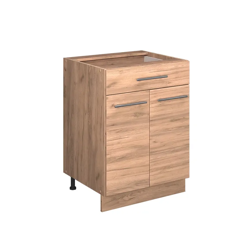 Expresní Doručení Spodní skříňka kuchyňské linky Fame-Line Zlatý mocný dub 60 cm se zásuvkou, PD Dub Vicco