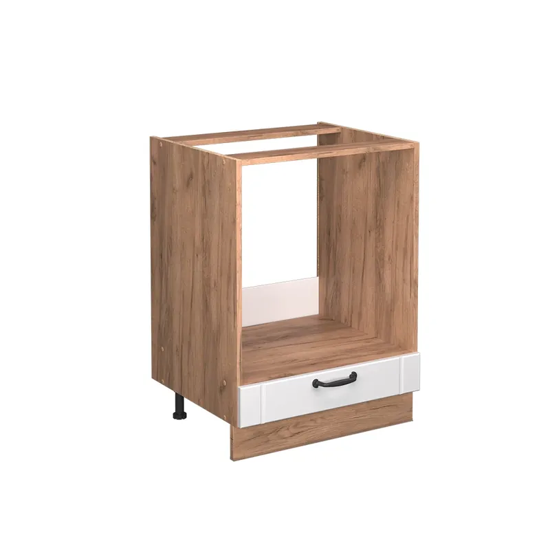 Autentický Skříňka na vestavěnou troubu Fame-Line Bílý venkovský dům 60 cm , PD Mramor Vicco