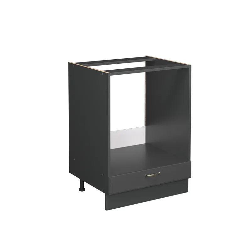 Skříňka na vestavěnou troubu Fame-Line Anthrazit-Gold Landhaus 60 cm , PD Dub Vicco Jen Po Omezenou Doba