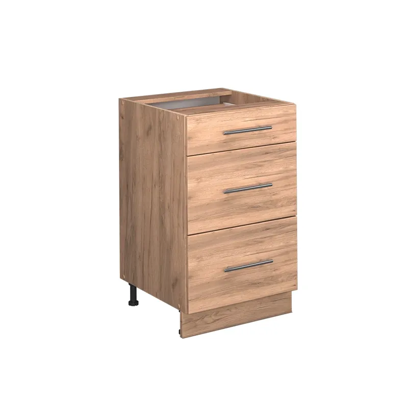 Hit Sezóny Spodní skříňka kuchyňské linky Fame-Line Zlatý mocný dub 50 cm bez pracovní desky Vicco