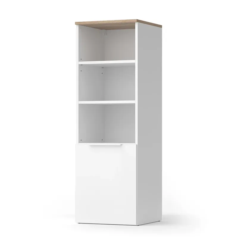 Výprodej Univerzální skříň Wido Bílá/Sonoma 40.2 x 120 cm s dveřmi Vicco