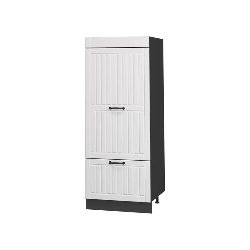 Kuchyňská spížní skříň Fame-Line Bílý venkovský dům/Antracit 60 cm Vicco Novinka
