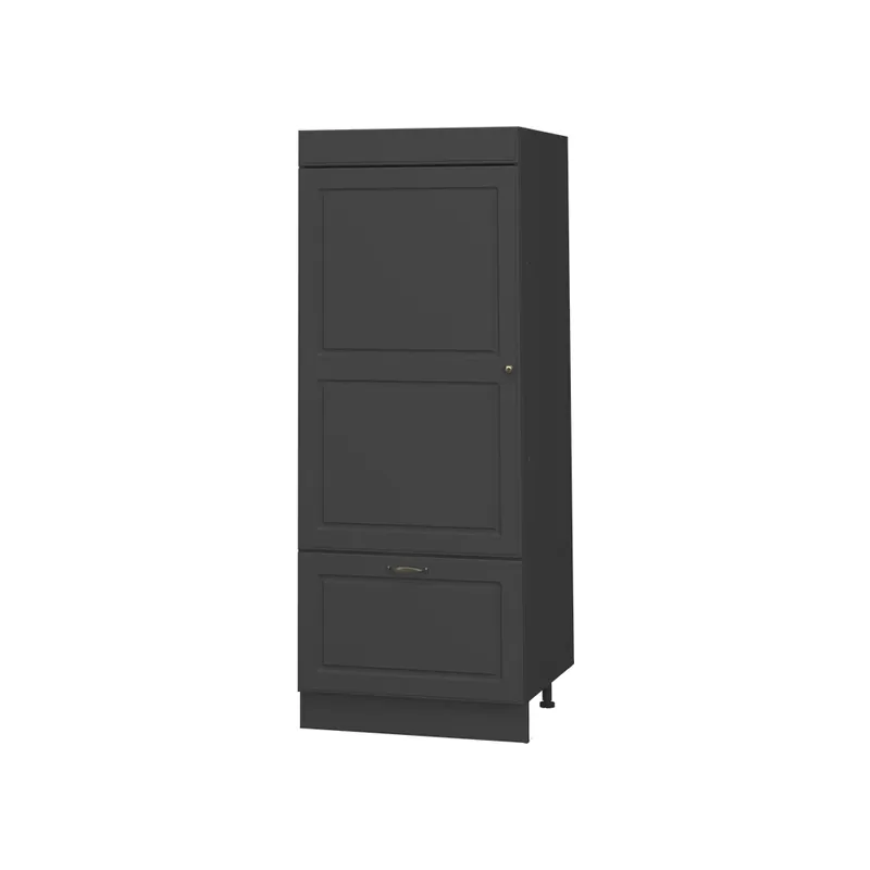 Nejlepší Cena Kuchyňská spížní skříň Fame-Line Anthrazit-Gold Landhaus/Antracit 60 cm Vicco