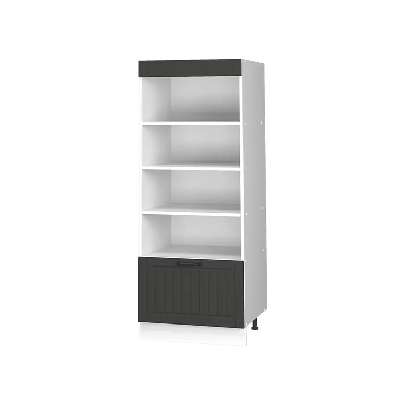 Ověřený Kuchyňský regál Fame-Line Tmavě šedá/Bílá 60 cm Vicco