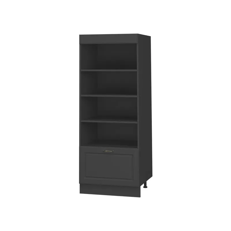 Expresní Doručení Kuchyňský regál Fame-Line Anthrazit-Gold Landhaus/Antracit 60 cm Vicco
