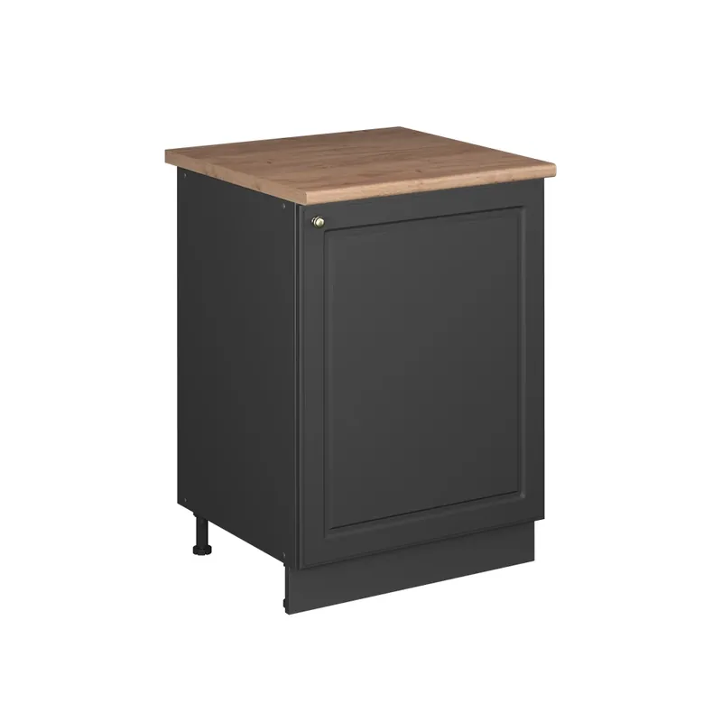 Skříňka pod dřez Fame-Line Anthrazit-Gold Landhaus/Antracit 60 cm Vicco Expresní Doručení