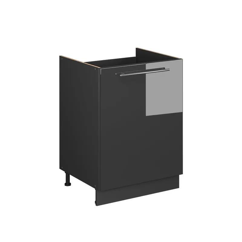Skříňka pod dřez Fame-Line Antracitový vysoký lesk/Antracit 60 cm Vicco Výprodej