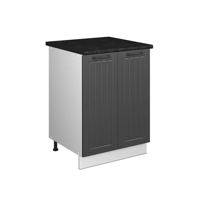 Skříňka pod dřez Fame-Line Tmavě šedá/Bílá 60 cm Vicco Must-Have