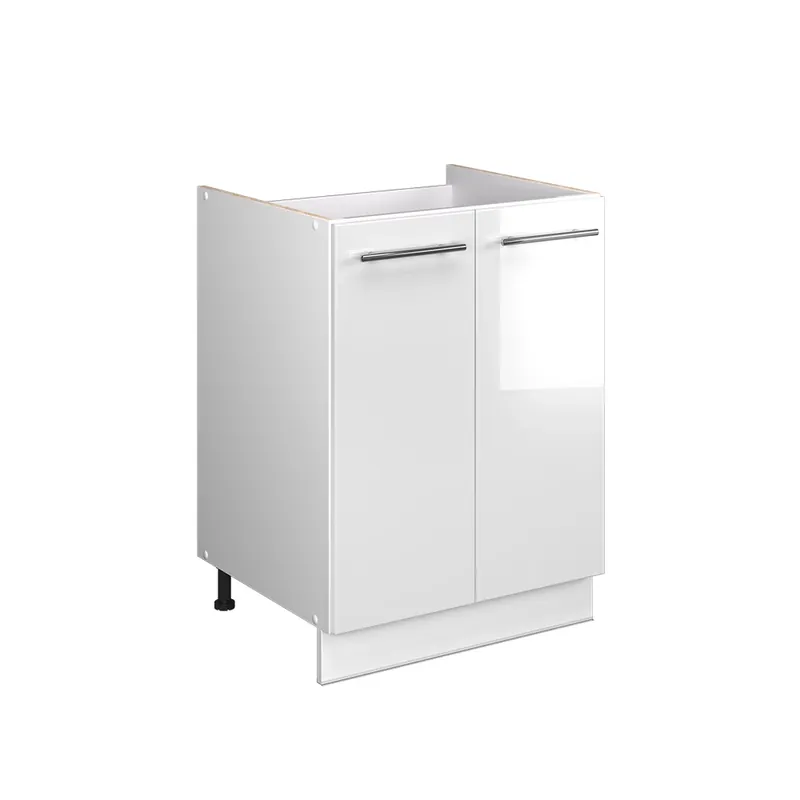Aktuální Skříňka pod dřez Fame-Line Bílá vysoký lesk/Bílá 60 cm Vicco