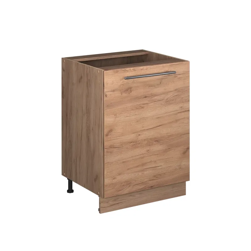 Speciální Cena Spodní skříňka kuchyňské linky Fame-Line Zlatý mocný dub/Zlatý mocný dub 60 cm 1 dvířka bez pracovní desky Vicco