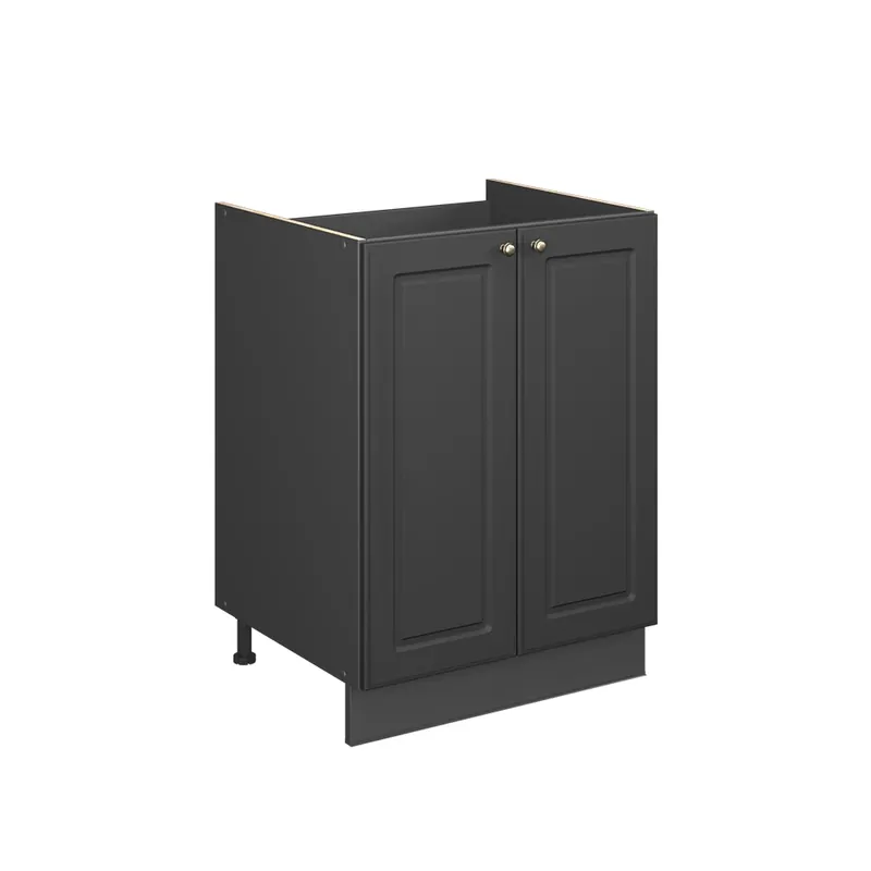 Skříňka pod dřez Fame-Line Anthrazit-Gold Landhaus/Antracit 60 cm Vicco Hit Sezóny
